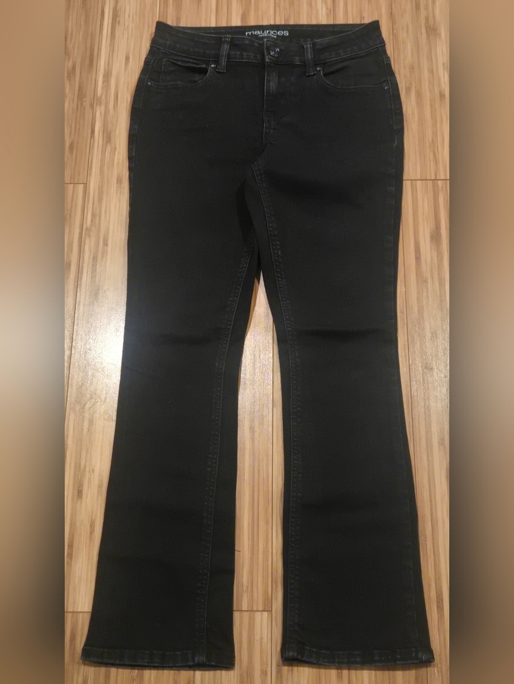 Maurices Black Flare Jeans for Women